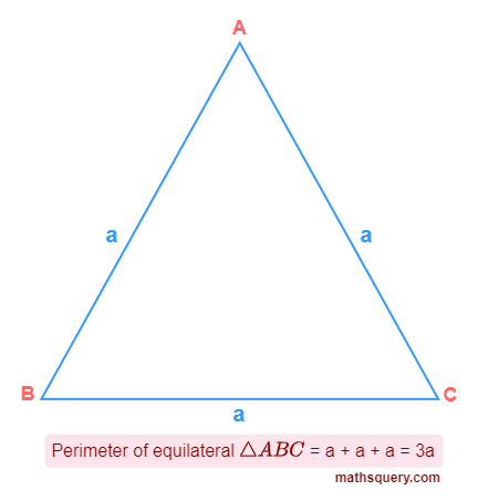 Equilateral triangle &Delta;ABC with sides length a