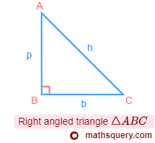 Right angle ΔABC