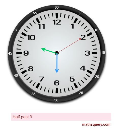 Half past 9